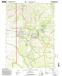 Download a high-resolution, GPS-compatible USGS topo map for Shields Creek, CA (1996 edition)
