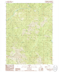 Download a high-resolution, GPS-compatible USGS topo map for Shoeinhorse Mountain, CA (1986 edition)