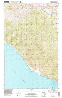 Download a high-resolution, GPS-compatible USGS topo map for Shubrick Peak, CA (1999 edition)
