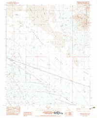 Download a high-resolution, GPS-compatible USGS topo map for Sidewinder Well, CA (1983 edition)
