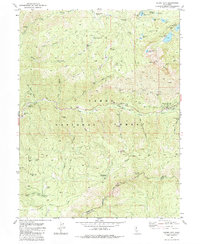 Download a high-resolution, GPS-compatible USGS topo map for Sierra City, CA (1984 edition)