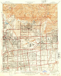 Download a high-resolution, GPS-compatible USGS topo map for Sierra Madre, CA (1947 edition)