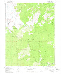 preview thumbnail of historical topo map of Sierraville, CA in 1981