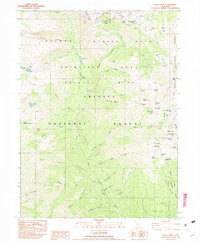 Download a high-resolution, GPS-compatible USGS topo map for Siligo Peak, CA (1982 edition)