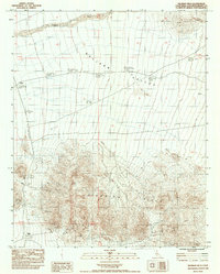 Download a high-resolution, GPS-compatible USGS topo map for Silurian Hills, CA (1983 edition)