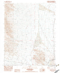 Download a high-resolution, GPS-compatible USGS topo map for Silurian Valley, CA (1983 edition)