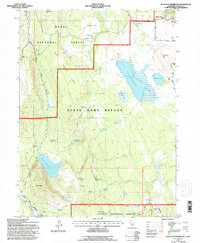 Download a high-resolution, GPS-compatible USGS topo map for Silva Flat Reservoir, CA (1996 edition)