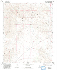 preview thumbnail of historical topo map of San Bernardino County, CA in 1993