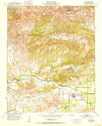 Download a high-resolution, GPS-compatible USGS topo map for Simi, CA (1952 edition)