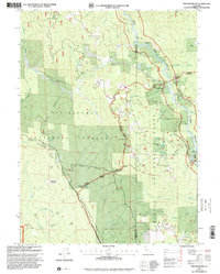 Download a high-resolution, GPS-compatible USGS topo map for Sims Mountain, CA (1997 edition)