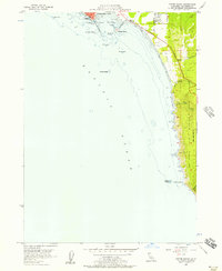 Download a high-resolution, GPS-compatible USGS topo map for Sister Rocks, CA (1957 edition)