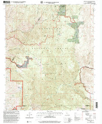 preview thumbnail of historical topo map of Riverside County, CA in 1997
