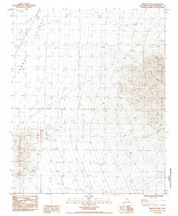 Download a high-resolution, GPS-compatible USGS topo map for Skeleton Pass, CA (1985 edition)