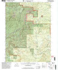 Download a high-resolution, GPS-compatible USGS topo map for Skunk Ridge, CA (2003 edition)