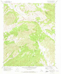 Download a high-resolution, GPS-compatible USGS topo map for Slack Canyon, CA (1973 edition)