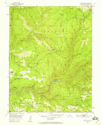Download a high-resolution, GPS-compatible USGS topo map for Slate Mtn, CA (1959 edition)