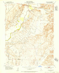 Download a high-resolution, GPS-compatible USGS topo map for Sloughhouse, CA (1954 edition)