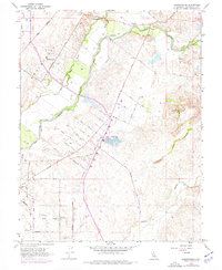 Download a high-resolution, GPS-compatible USGS topo map for Sloughhouse, CA (1977 edition)