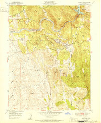 Download a high-resolution, GPS-compatible USGS topo map for Smartville, CA (1951 edition)