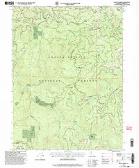 Download a high-resolution, GPS-compatible USGS topo map for Smoky Creek, CA (2003 edition)