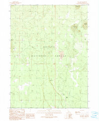 Download a high-resolution, GPS-compatible USGS topo map for Snag Hill, CA (1990 edition)