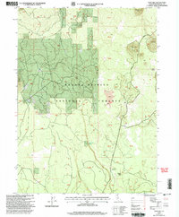 Download a high-resolution, GPS-compatible USGS topo map for Snag Hill, CA (2003 edition)