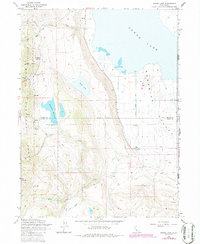 Download a high-resolution, GPS-compatible USGS topo map for Snake Lake, CA (1986 edition)