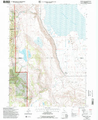 Download a high-resolution, GPS-compatible USGS topo map for Snake Lake, CA (1996 edition)