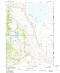 Download a high-resolution, GPS-compatible USGS topo map for Snake Lake, CA (1983 edition)