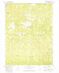 Download a high-resolution, GPS-compatible USGS topo map for Soapstone Hill, CA (1980 edition)