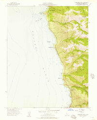 Download a high-resolution, GPS-compatible USGS topo map for Soberanes Point, CA (1957 edition)