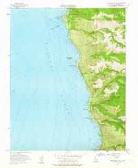 Download a high-resolution, GPS-compatible USGS topo map for Soberanes Point, CA (1963 edition)