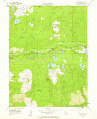 Download a high-resolution, GPS-compatible USGS topo map for Soda Springs, CA (1962 edition)