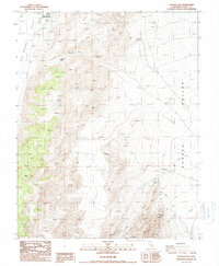 Download a high-resolution, GPS-compatible USGS topo map for Soldier Pass, CA (1988 edition)