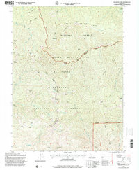 Download a high-resolution, GPS-compatible USGS topo map for Solomon Peak, CA (2001 edition)