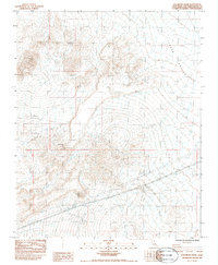 Download a high-resolution, GPS-compatible USGS topo map for Solomons Knob, CA (1985 edition)
