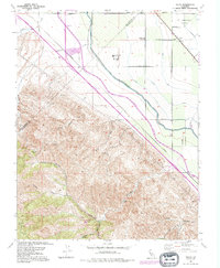preview thumbnail of historical topo map of Stanislaus County, CA in 1991