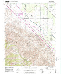 preview thumbnail of historical topo map of Stanislaus County, CA in 1999