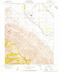 Download a high-resolution, GPS-compatible USGS topo map for Solyo, CA (1955 edition)