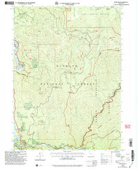 Download a high-resolution, GPS-compatible USGS topo map for Somes Bar, CA (2004 edition)