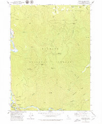 preview thumbnail of historical topo map of Siskiyou County, CA in 1979