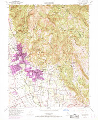 Download a high-resolution, GPS-compatible USGS topo map for Sonoma, CA (1969 edition)