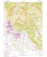 Download a high-resolution, GPS-compatible USGS topo map for Sonoma, CA (1980 edition)
