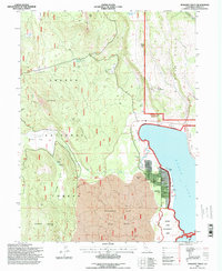Download a high-resolution, GPS-compatible USGS topo map for Spalding Tract, CA (1998 edition)