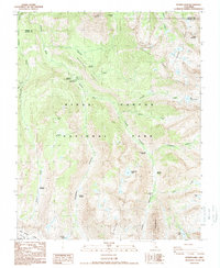 Download a high-resolution, GPS-compatible USGS topo map for Sphinx Lakes, CA (1988 edition)