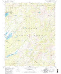 Download a high-resolution, GPS-compatible USGS topo map for Spicer Meadow Res, CA (1984 edition)