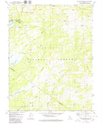 Download a high-resolution, GPS-compatible USGS topo map for Spicer Meadow Res, CA (1980 edition)