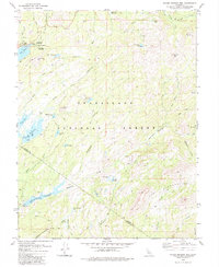 Download a high-resolution, GPS-compatible USGS topo map for Spicer Meadow Res, CA (1984 edition)