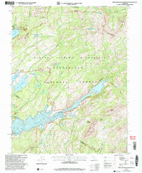 Download a high-resolution, GPS-compatible USGS topo map for Spicer Meadow Reservoir, CA (2004 edition)