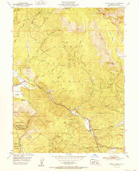 Download a high-resolution, GPS-compatible USGS topo map for Spring Garden, CA (1952 edition)